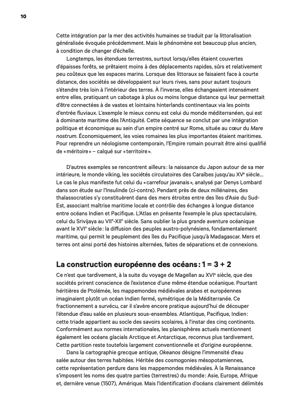 Atlas historique de la mer