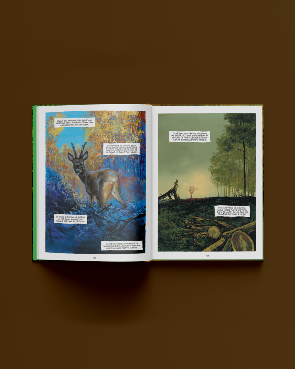 Couverture de L&rsquo;Homme-chevreuil