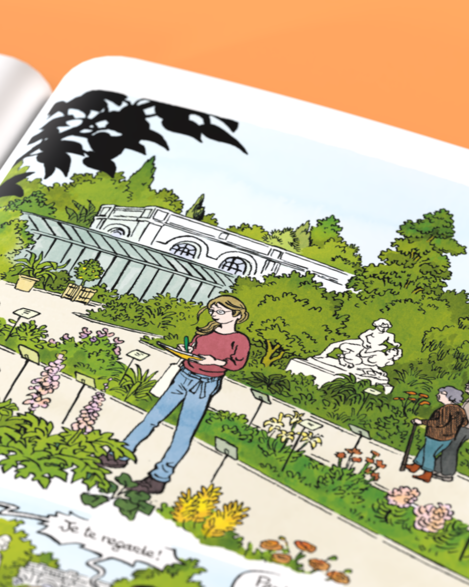 Couverture de La belle histoire des jardins