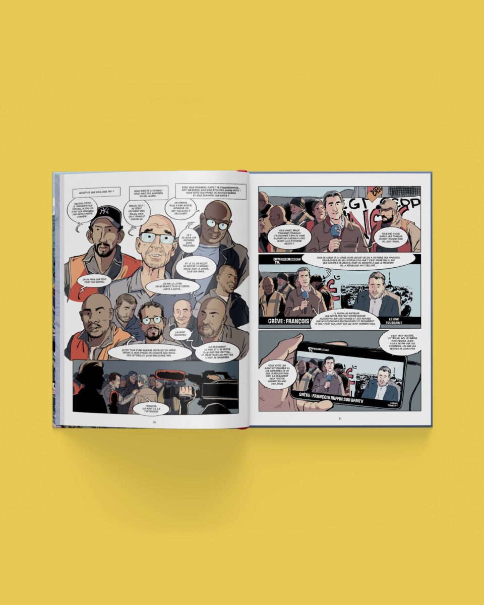 Couverture de Les aventures de François Ruffin député-reporteur