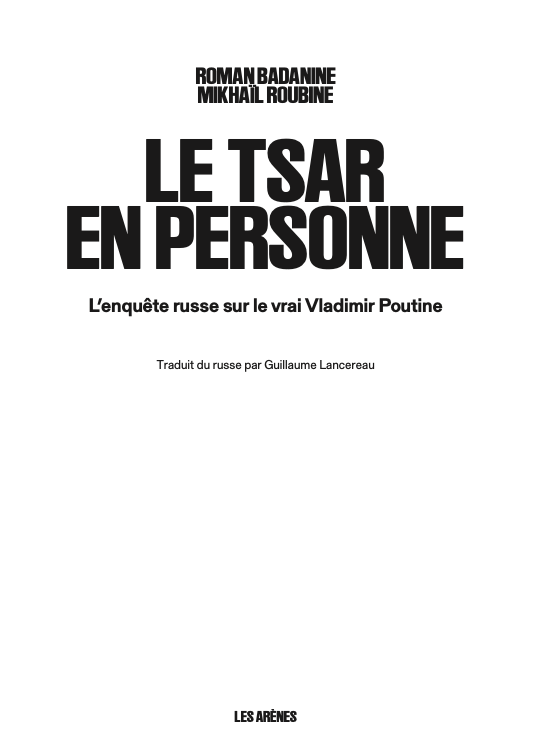 Le Tsar en personne