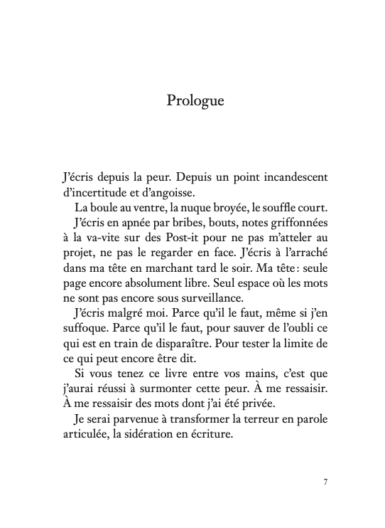 D&rsquo;abord ils sont venus chercher les mots