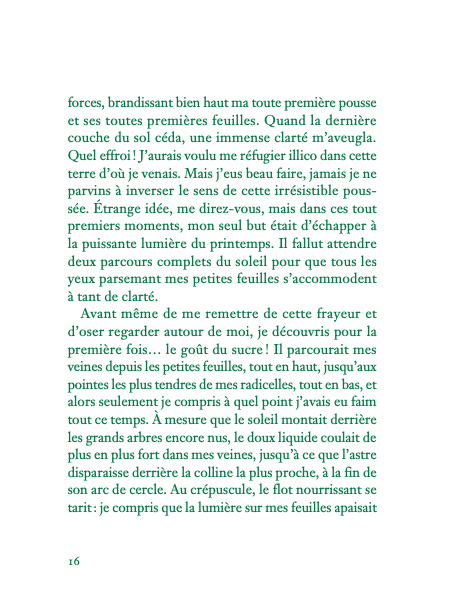 Autobiographie d&rsquo;un arbre
