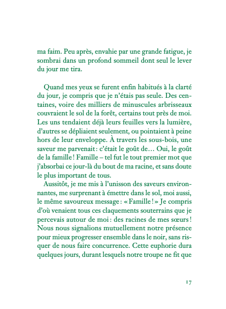 Autobiographie d&rsquo;un arbre