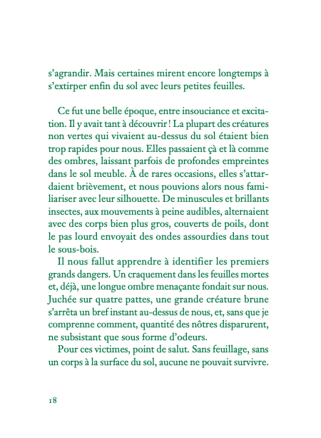 Autobiographie d&rsquo;un arbre