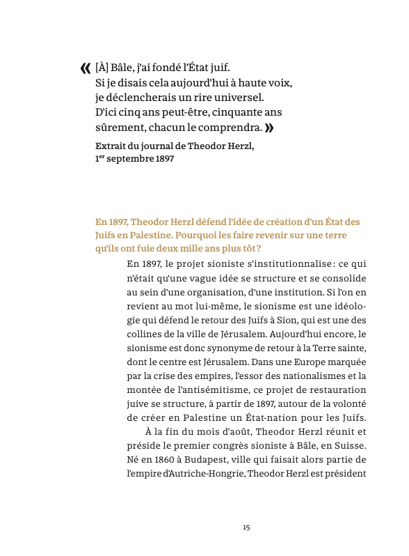 Israël/Palestine, anatomie d&rsquo;un conflit