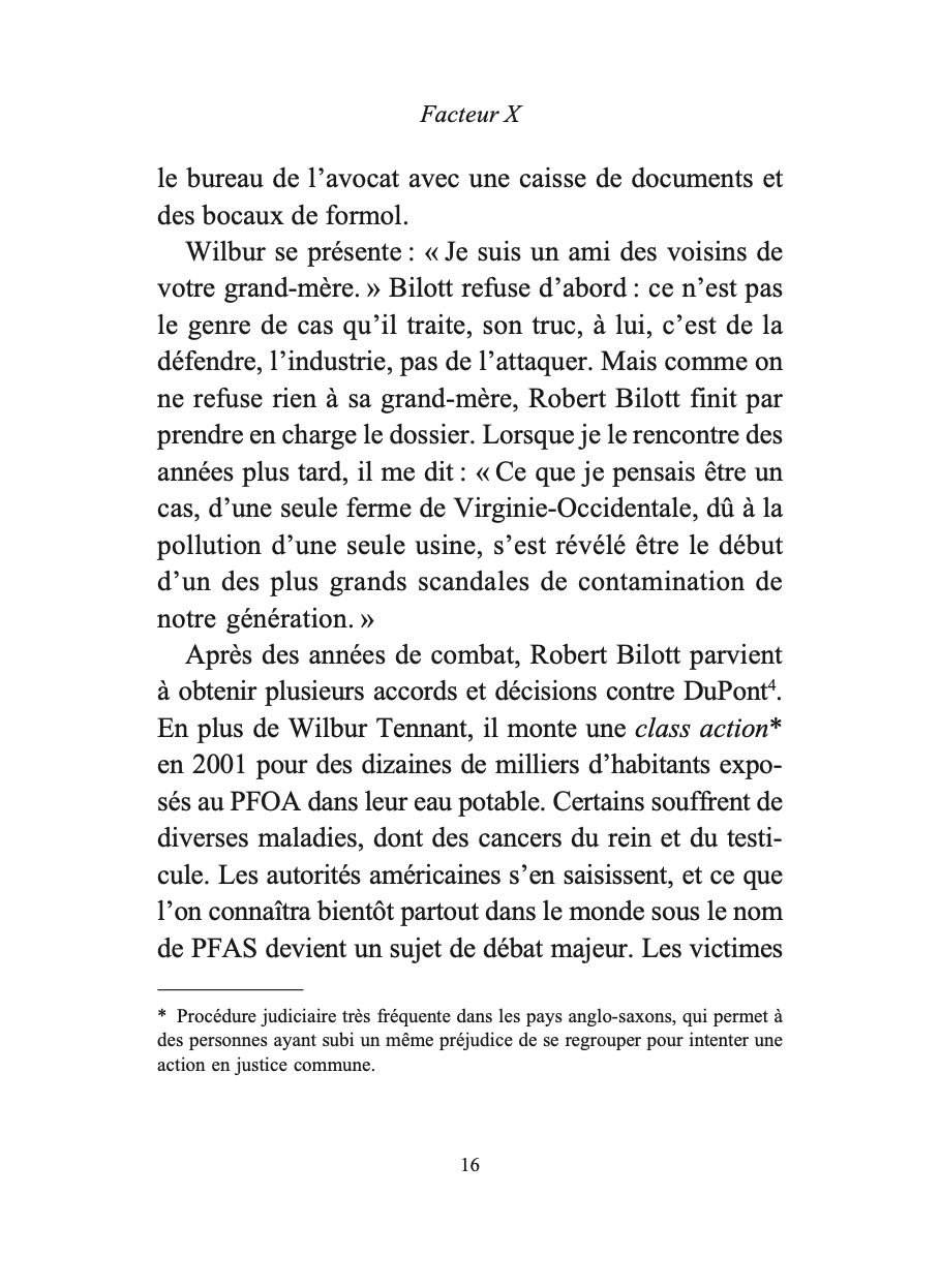 Facteur X