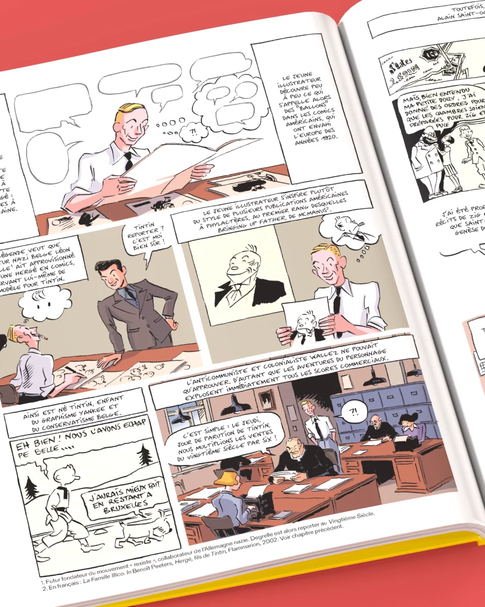 Couverture de Histoire de la BD